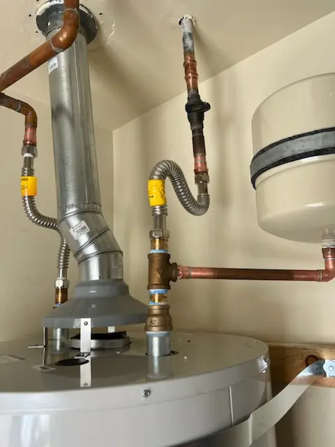 Water heater installation and plumbing repair in Riverdale